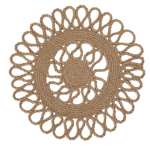  JÜT DESENLİ AMERİKAN SERVİS 37CM- FLOWER