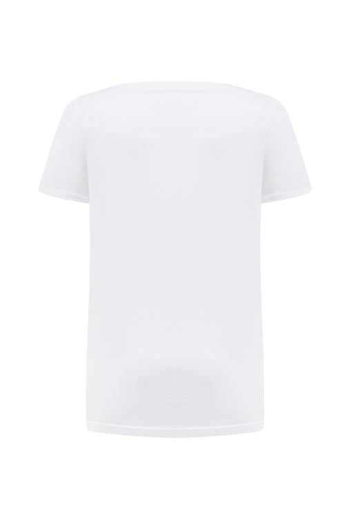  V YAKA KISA KOLLU T-SHIRT