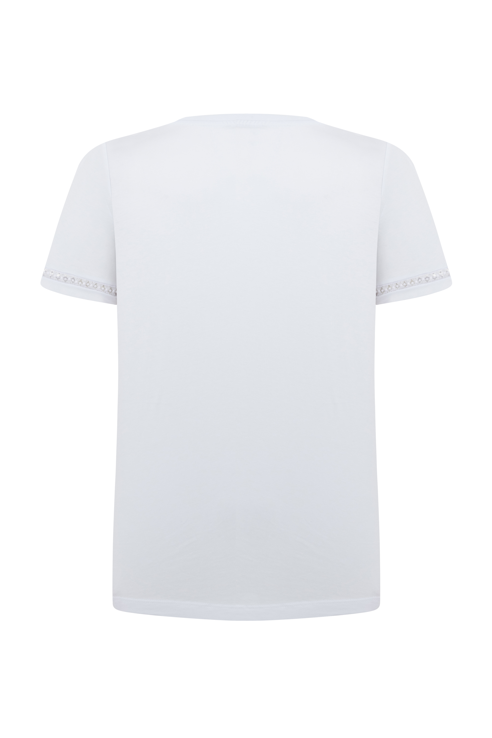 BİSİKLET YAKA KISA KOLLU T-SHIRT