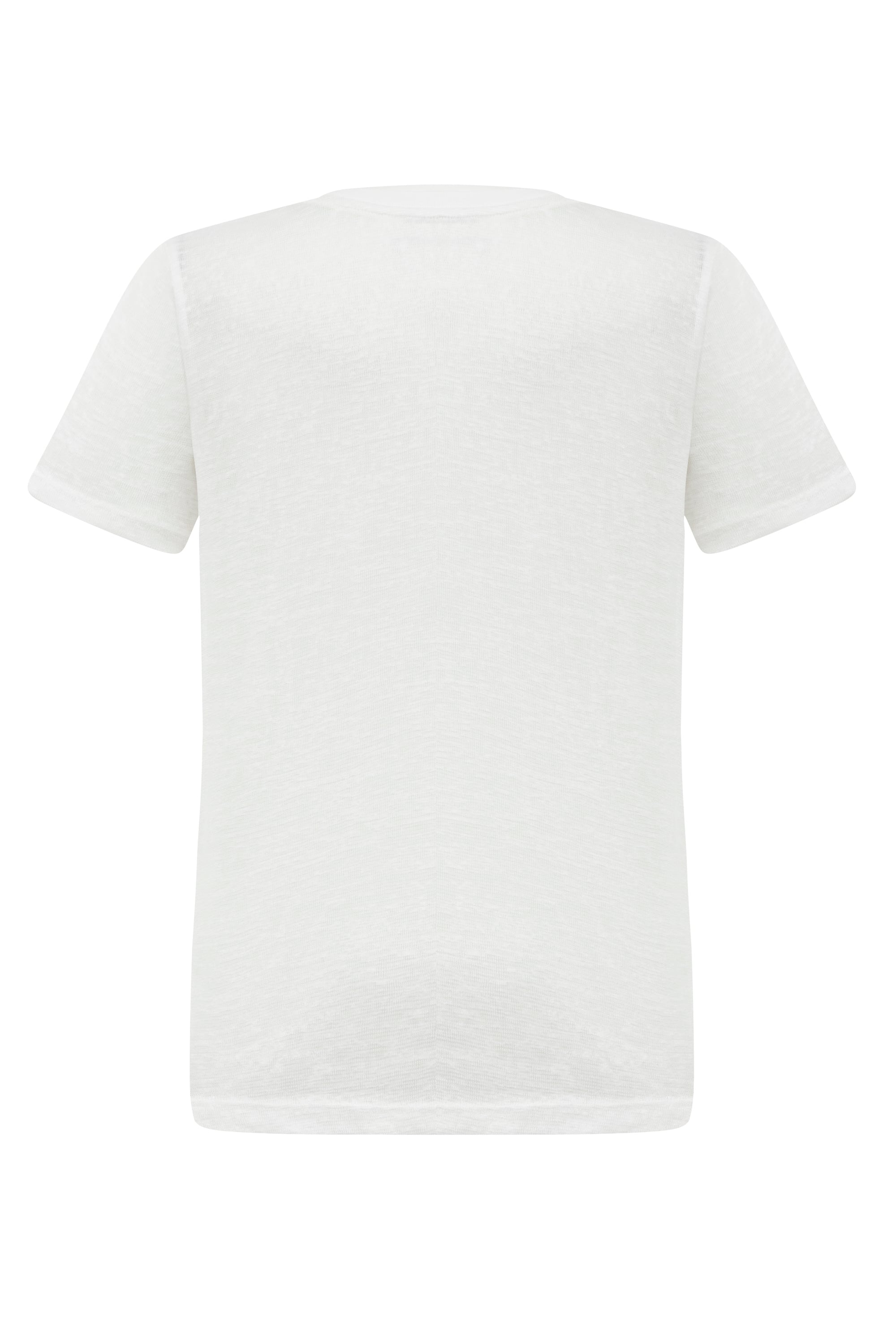 U YAKA KISA KOLLU T-SHIRT