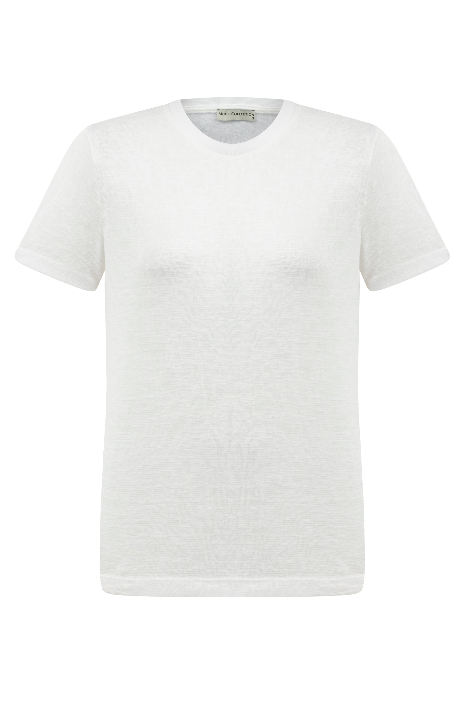 U YAKA KISA KOLLU T-SHIRT