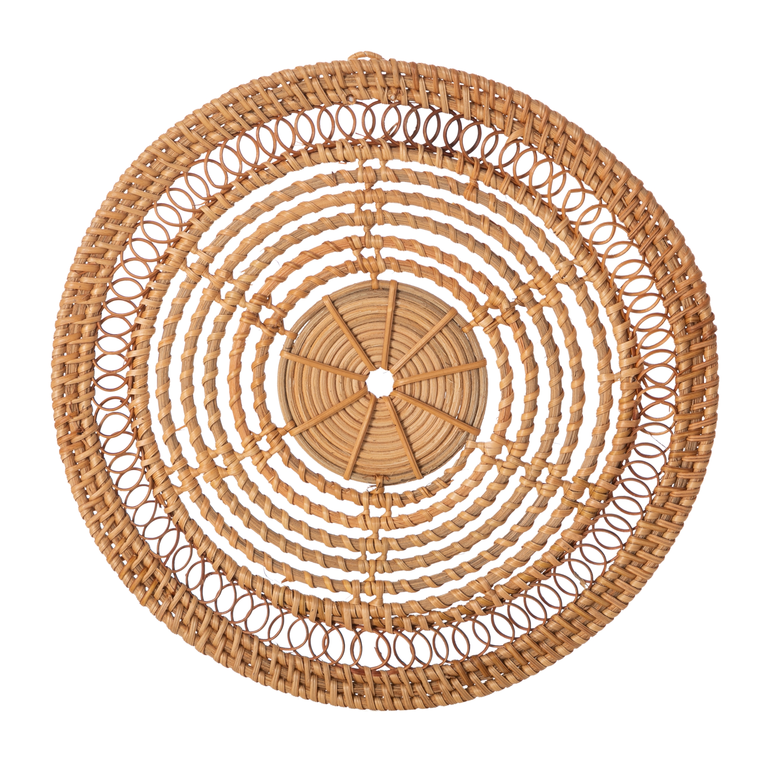 HANDMADE RATTAN AMERİKAN SERVİS 30CM