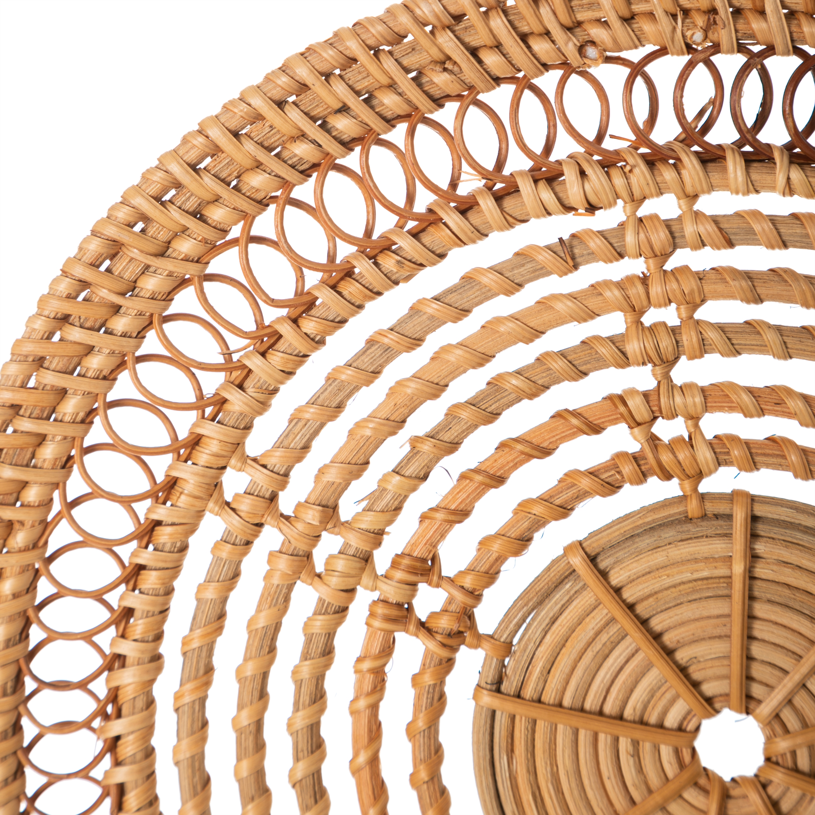 HANDMADE RATTAN AMERİKAN SERVİS 30CM