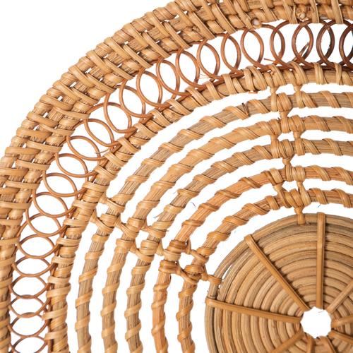  HANDMADE RATTAN AMERİKAN SERVİS 30CM