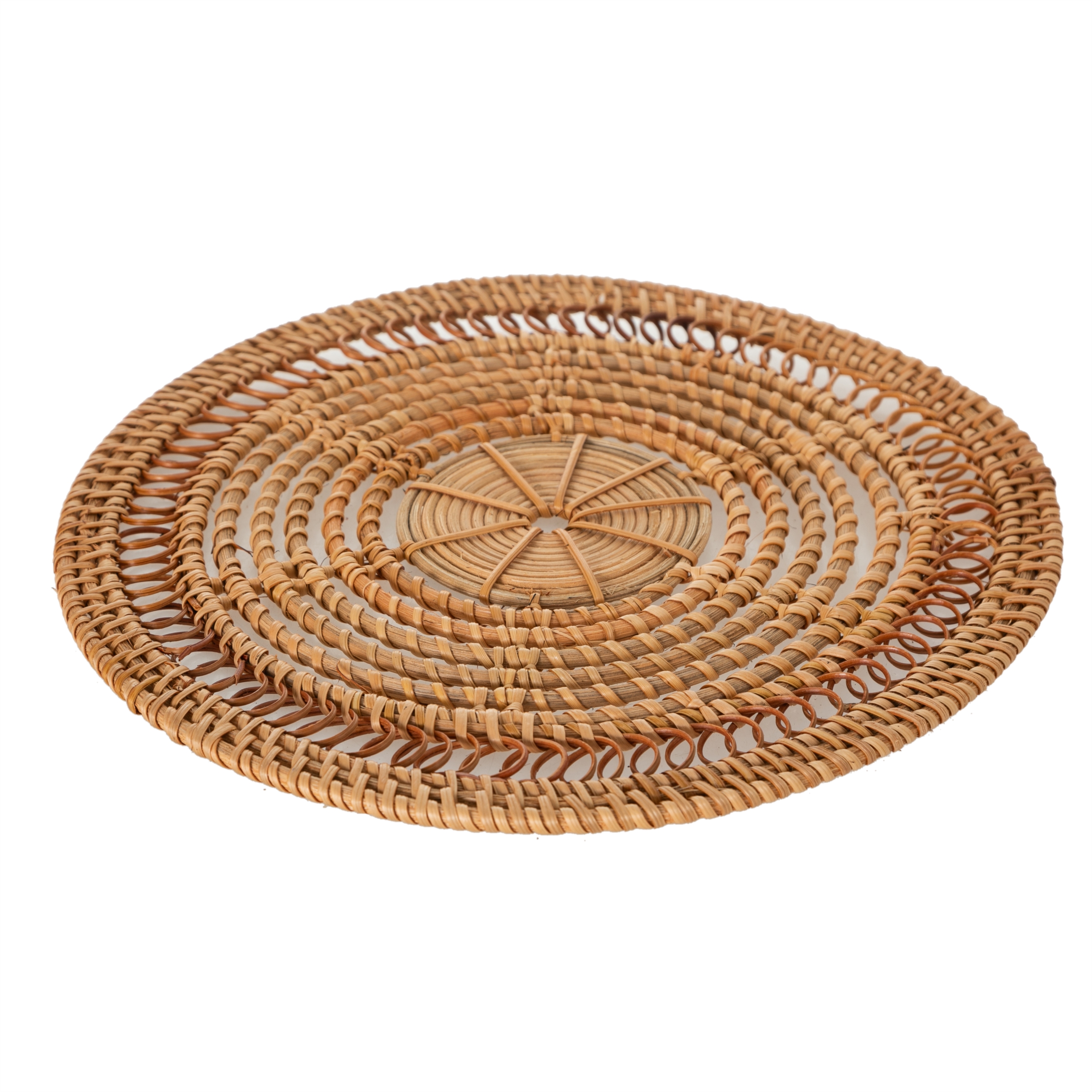 HANDMADE RATTAN AMERİKAN SERVİS 30CM