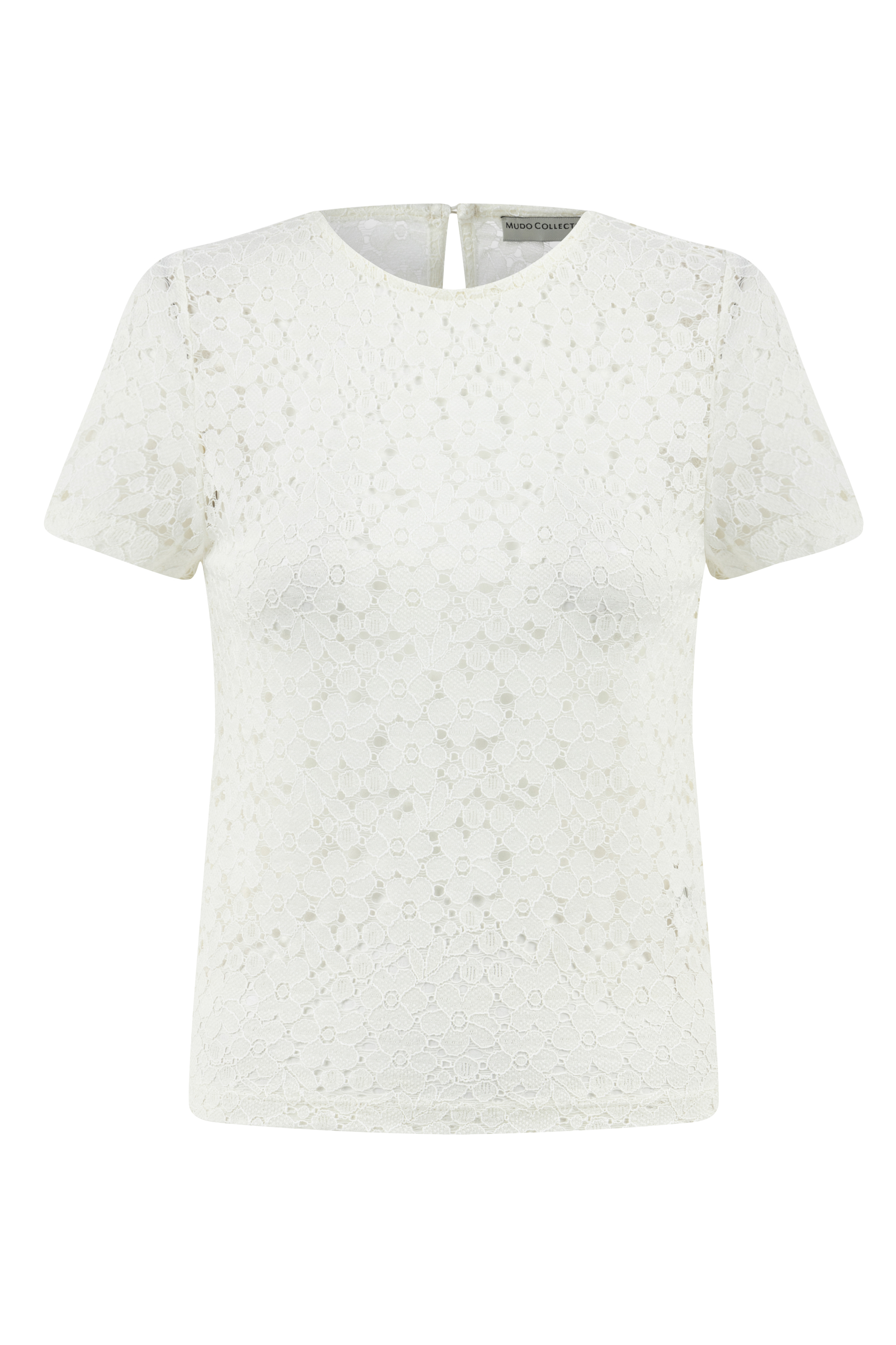 DANTELLİ TRANSPARAN BLUZ