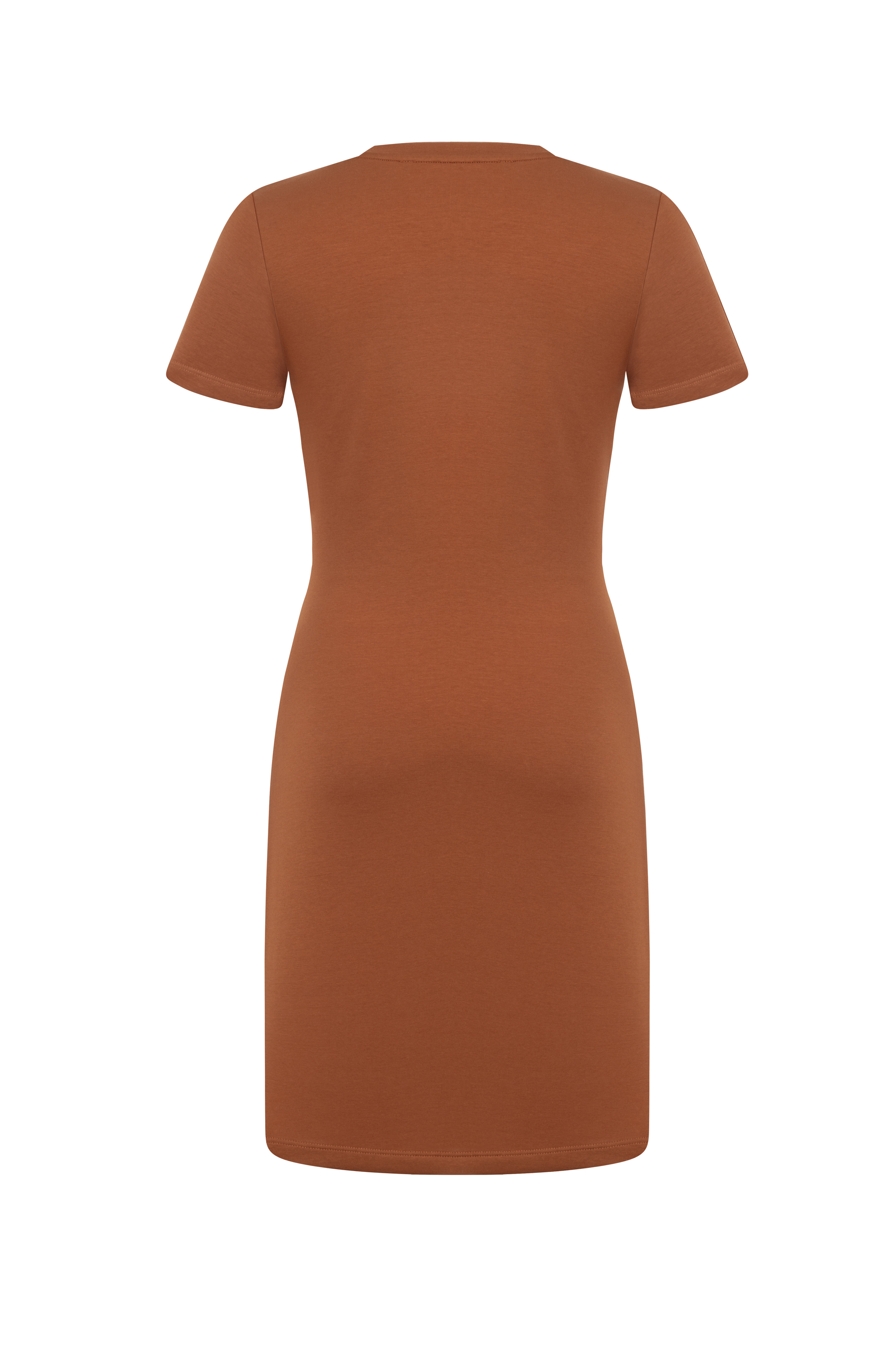 BAĞLAMA DETAYLI MİNİ ÖRME ELBİSE