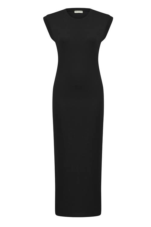  BİSİKLET YAKA UZUN ÖRME ELBİSE