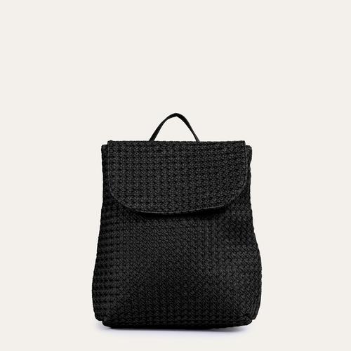  DERİ GÖRÜNÜMLÜ ÖRGÜ SIRT ÇANTASI