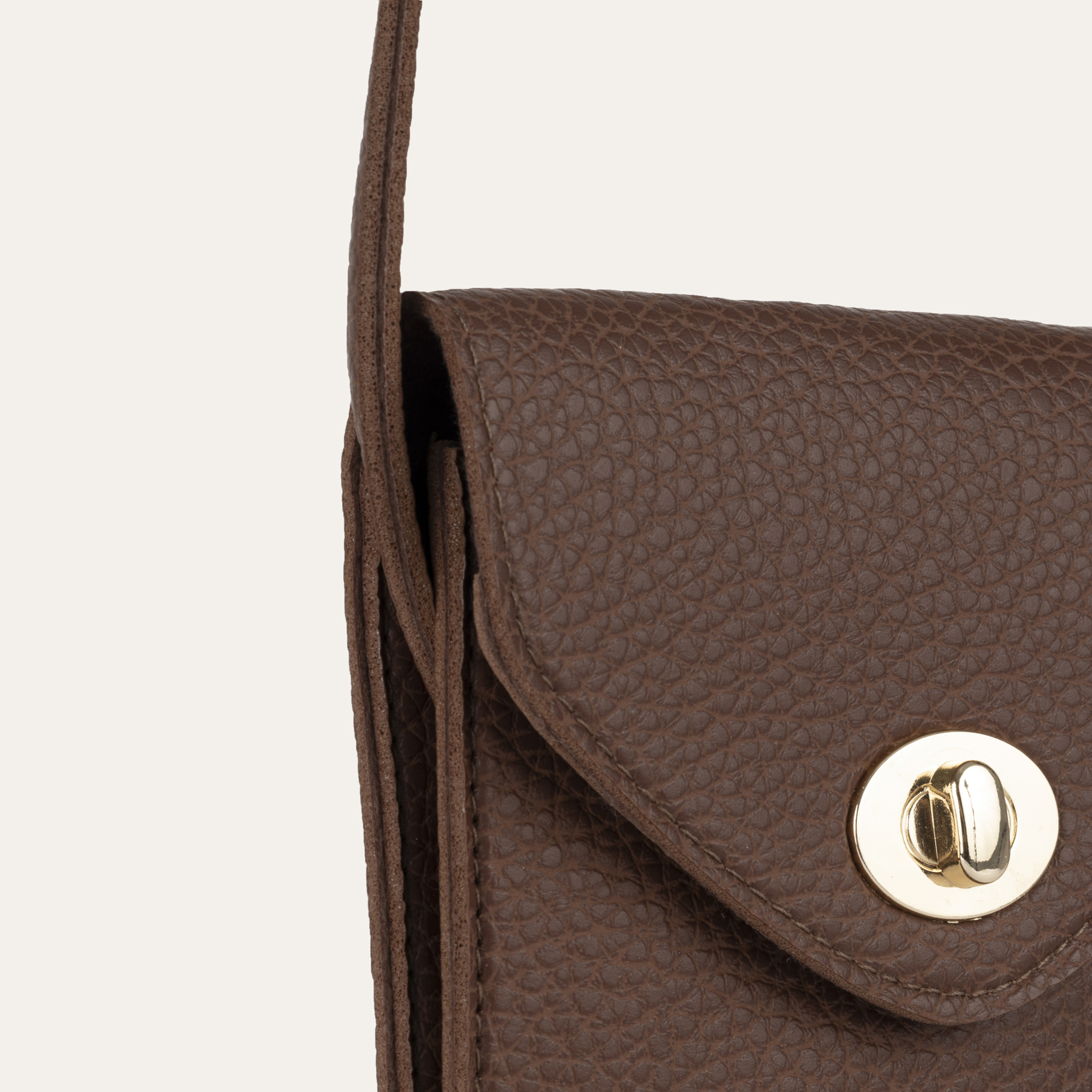 DERİ GÖRÜNÜM TELEFON ÇANTASI