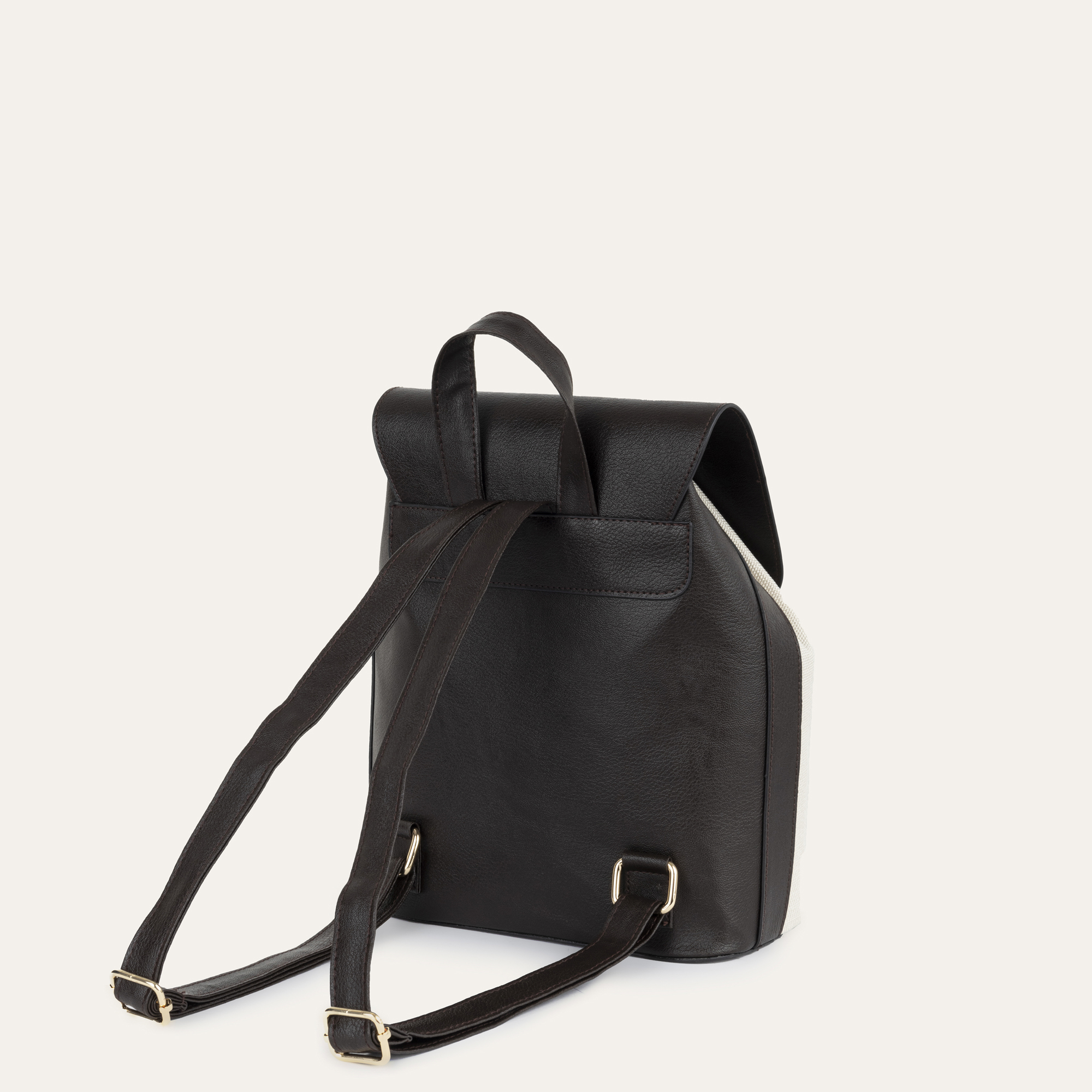 DERİ GÖRÜNÜMLÜ SIRT ÇANTASI