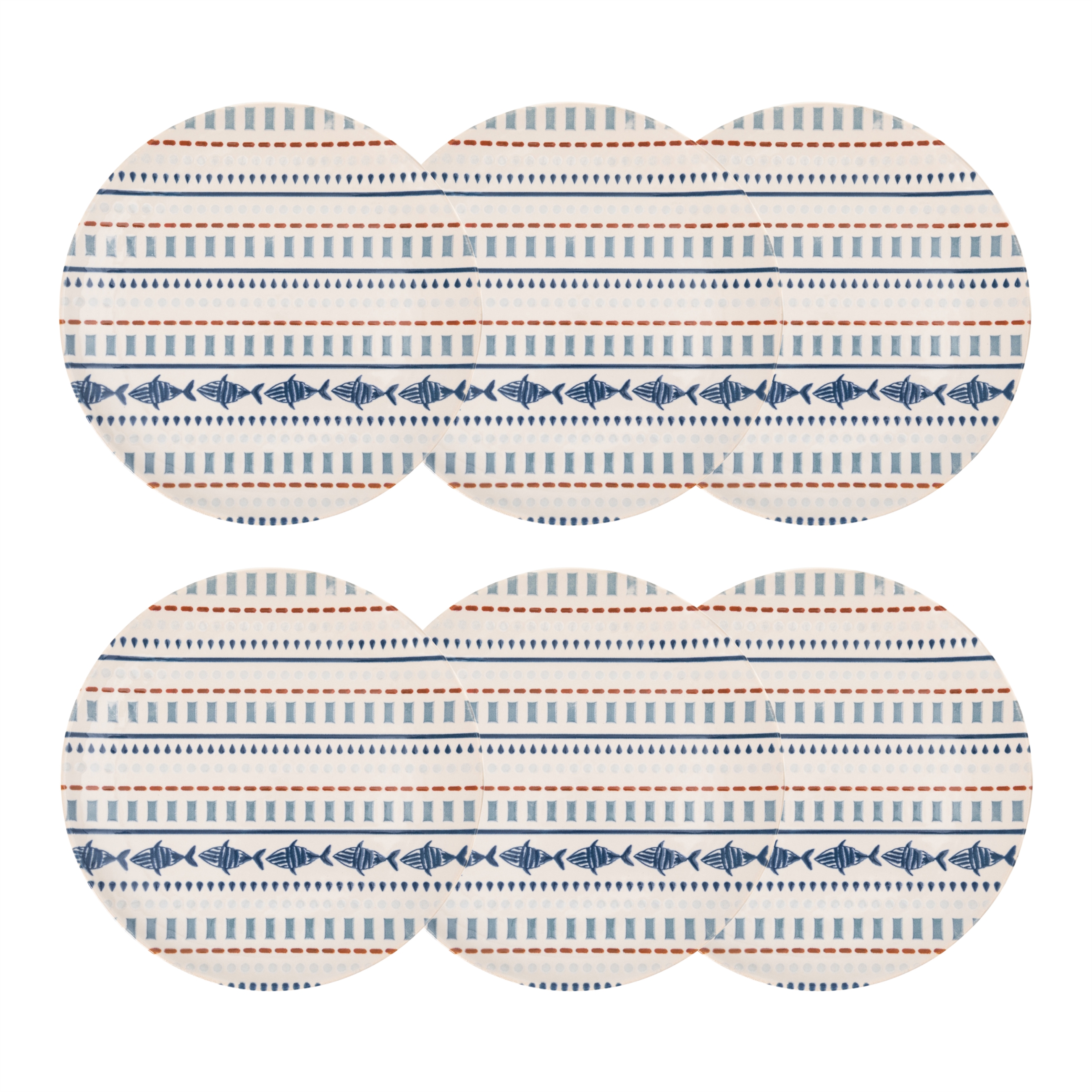 MARTHA PASTA TABAĞI SETİ 21 CM- 6LI