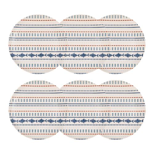  MARTHA PASTA TABAĞI SETİ 21 CM- 6LI