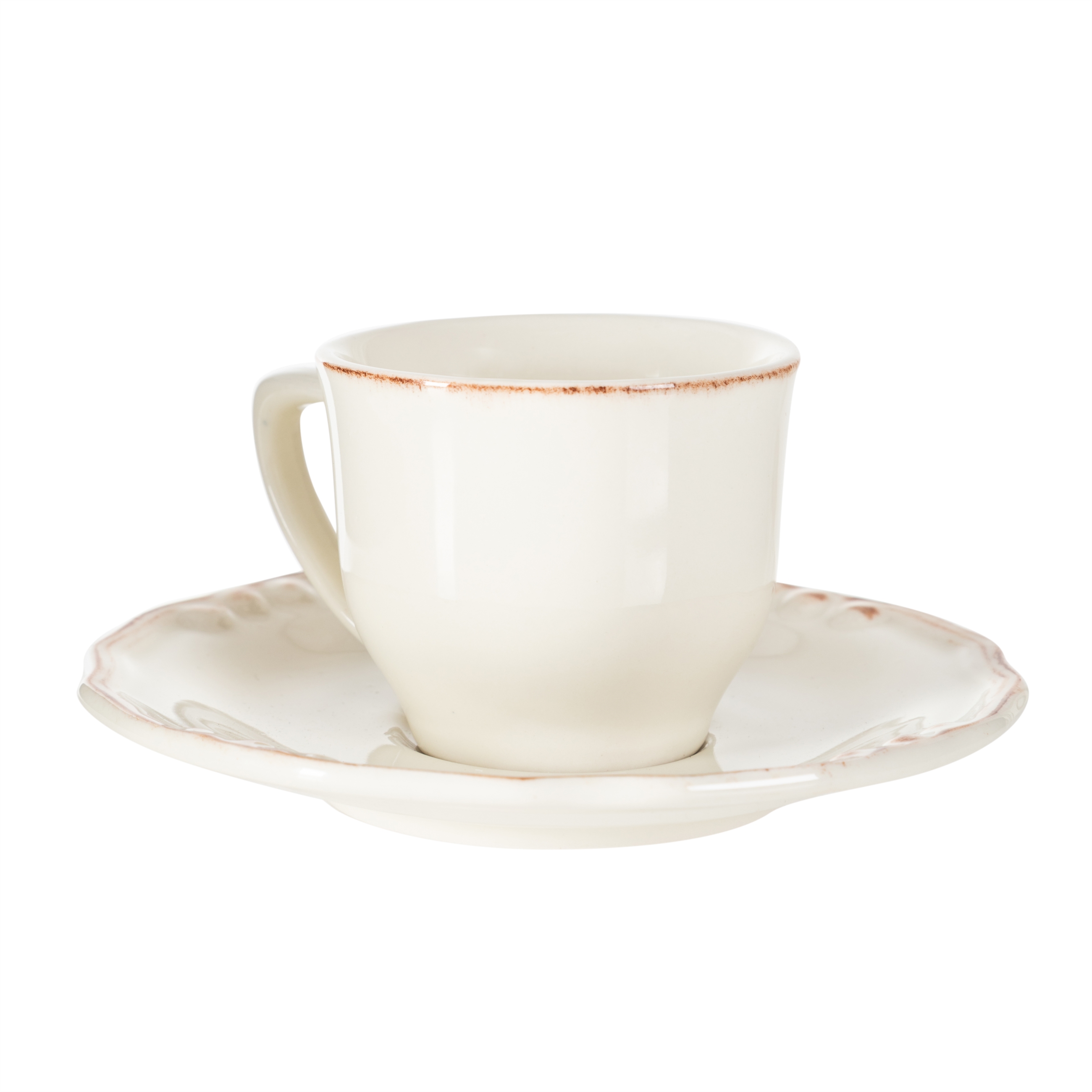 EKRU  ÇAY FİNCANI SETİ 180ML -6LI