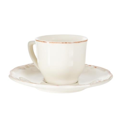  EKRU  ÇAY FİNCANI SETİ 180ML -6LI