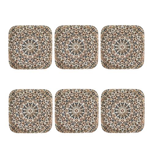  EPHESUS KARE PASTA TABAĞI SETİ 22CM-6LI