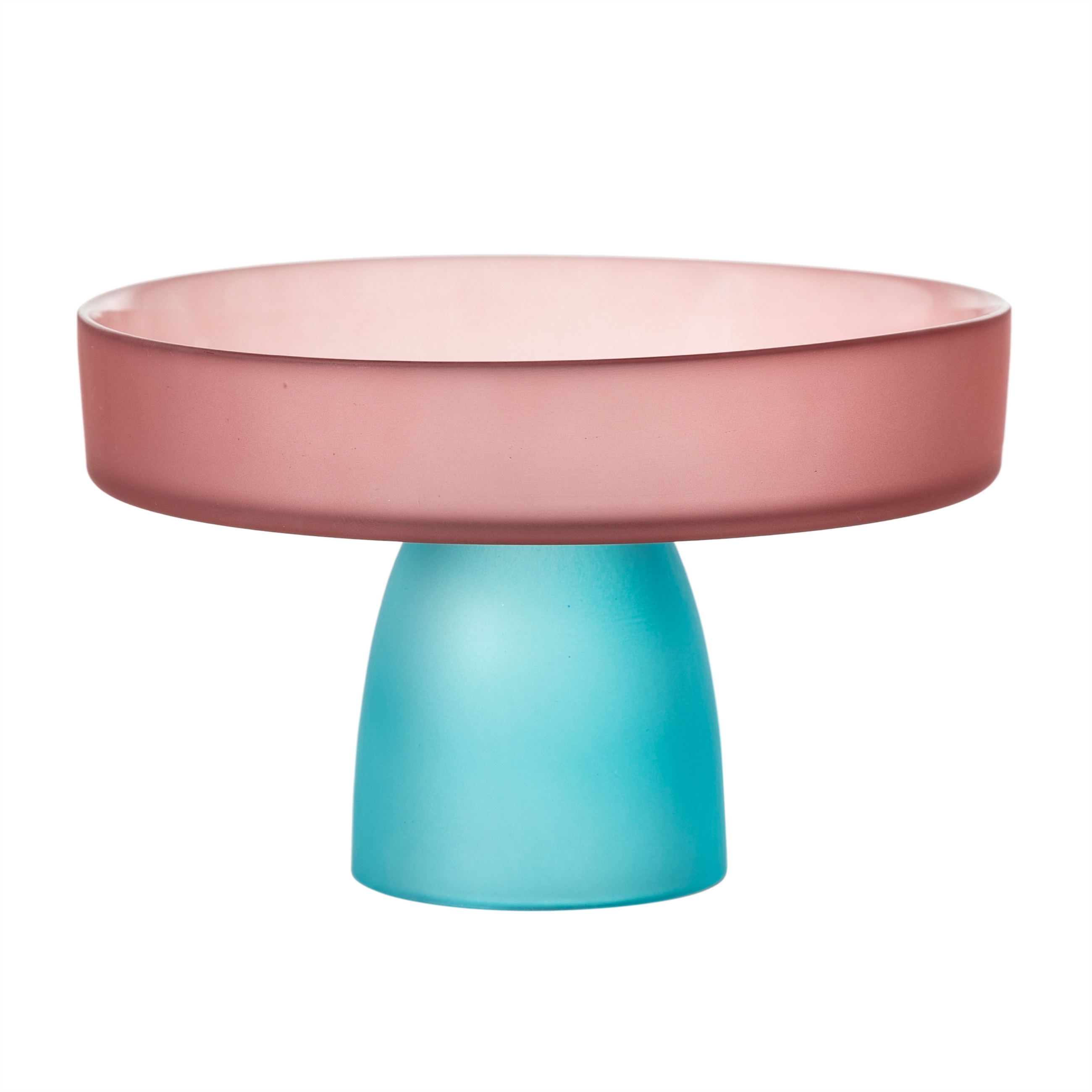 COLORS AYAKLI CAM SUNUM 18CM -KIRMIZI