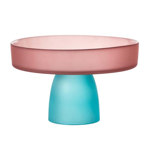  COLORS AYAKLI CAM SUNUM 18CM -KIRMIZI