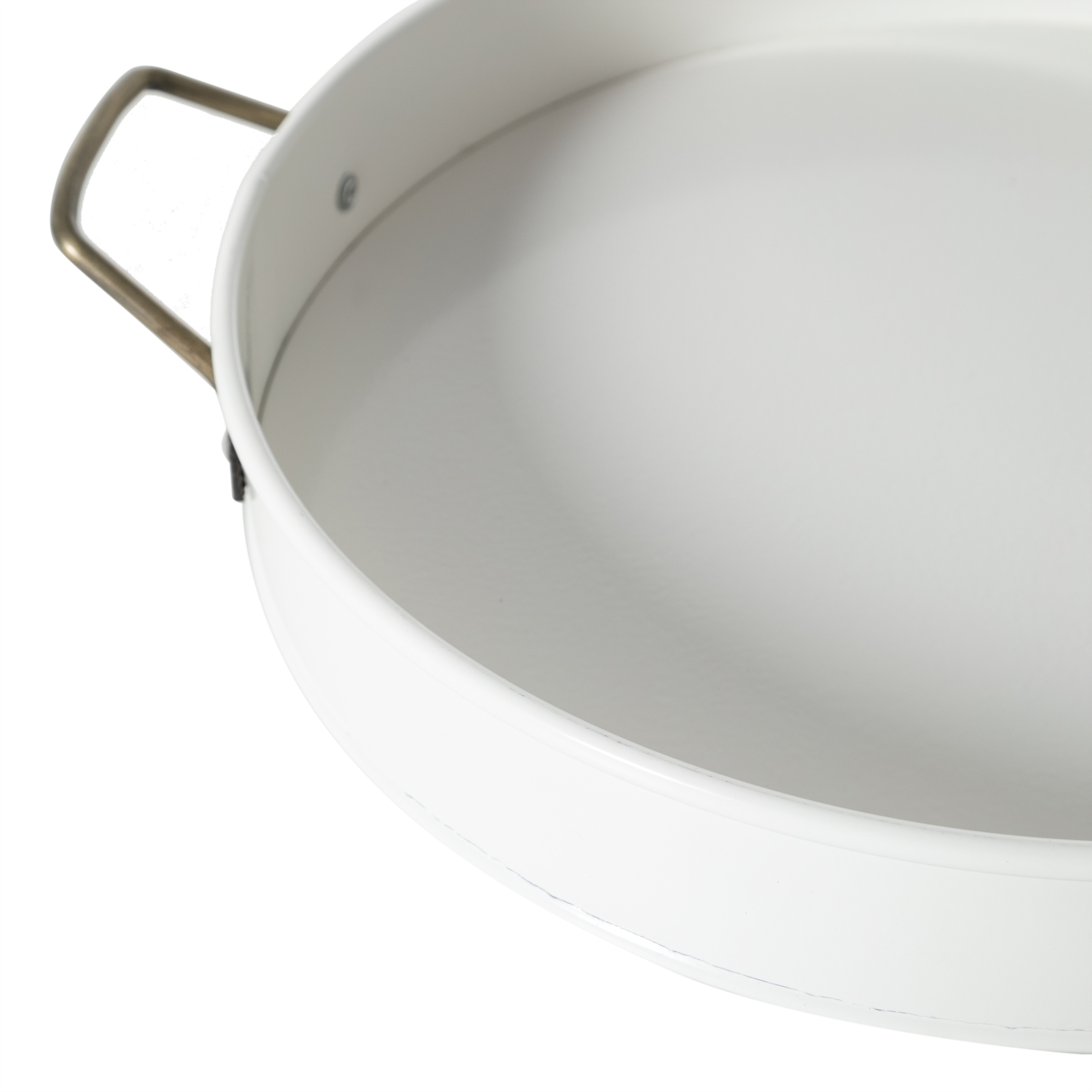 GALVANİZ YUVARLAK TEPSİ 34CM