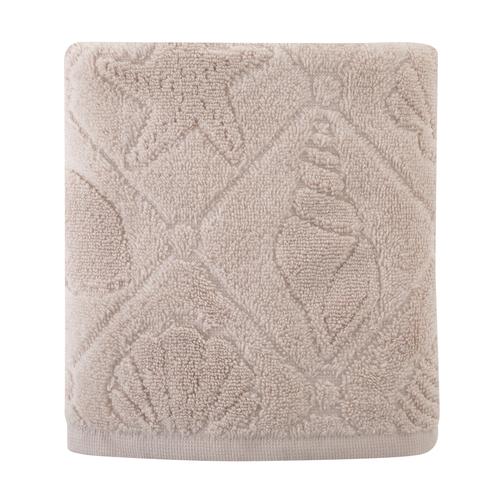  MARİN DENİZ KABUĞU YÜZ HAVLUSU BEJ 50X80