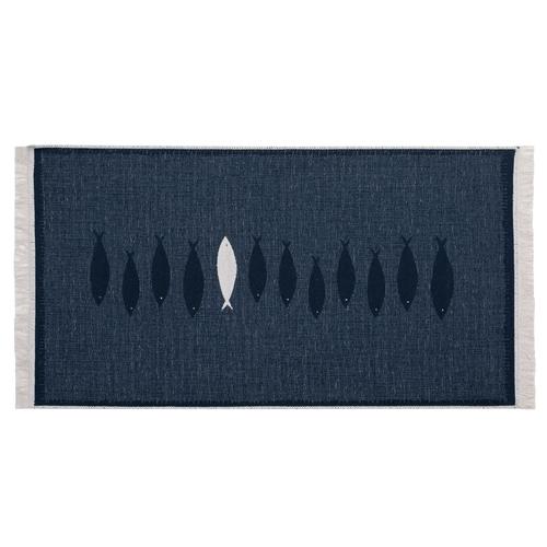  LARISSA MARİN ÇİFT TARAFLI KİLİM RENKLİ 80X150