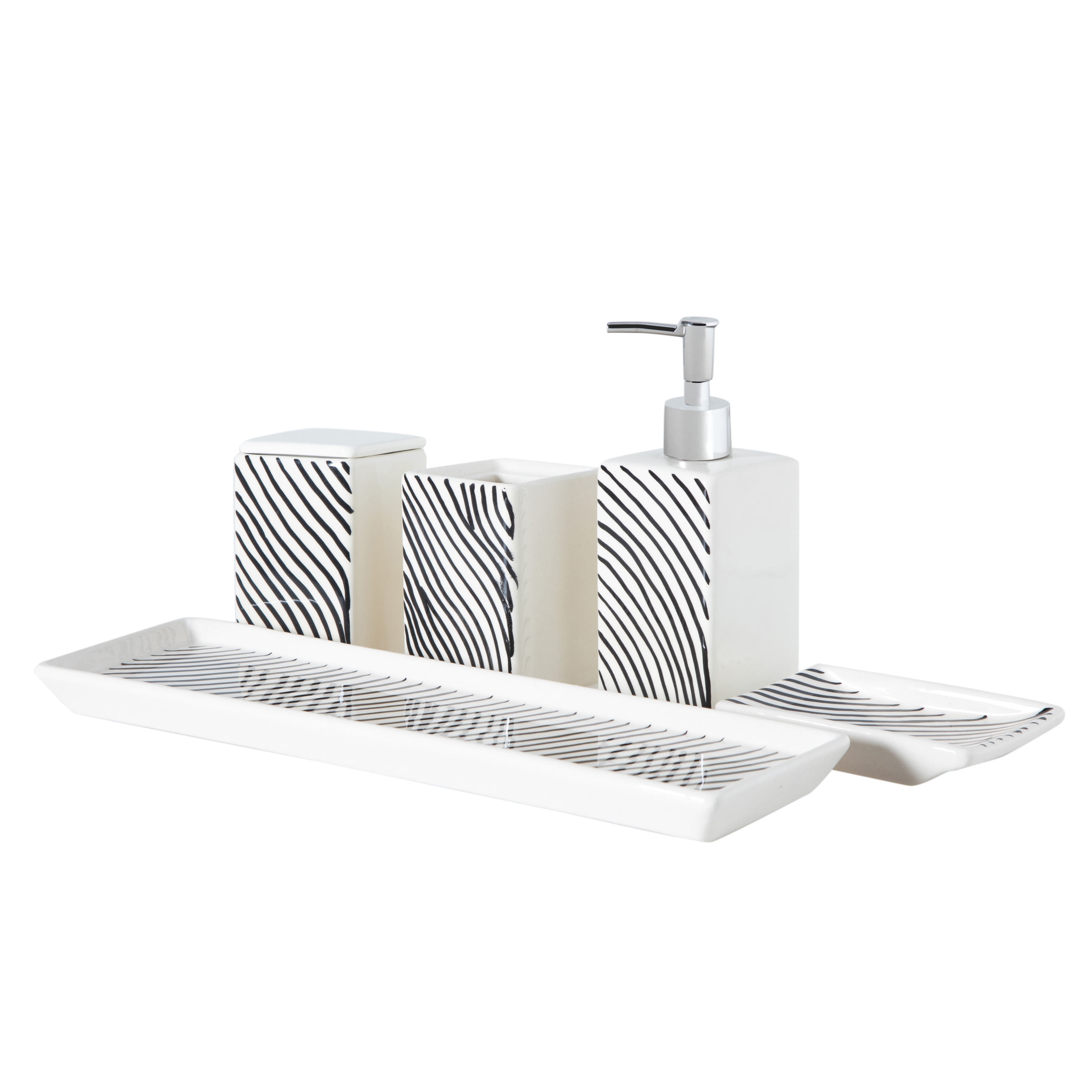 ZEBRA 5'Lİ KUTULU BANYO SETİ