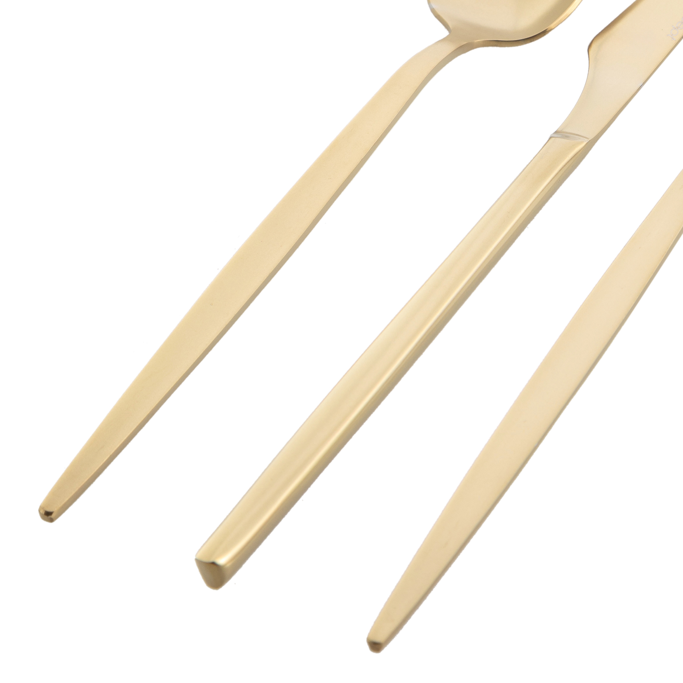 GRAND 18 PARÇA YEMEK ÇATAL KAŞIK BIÇAK TAKIMI - MAT GOLD