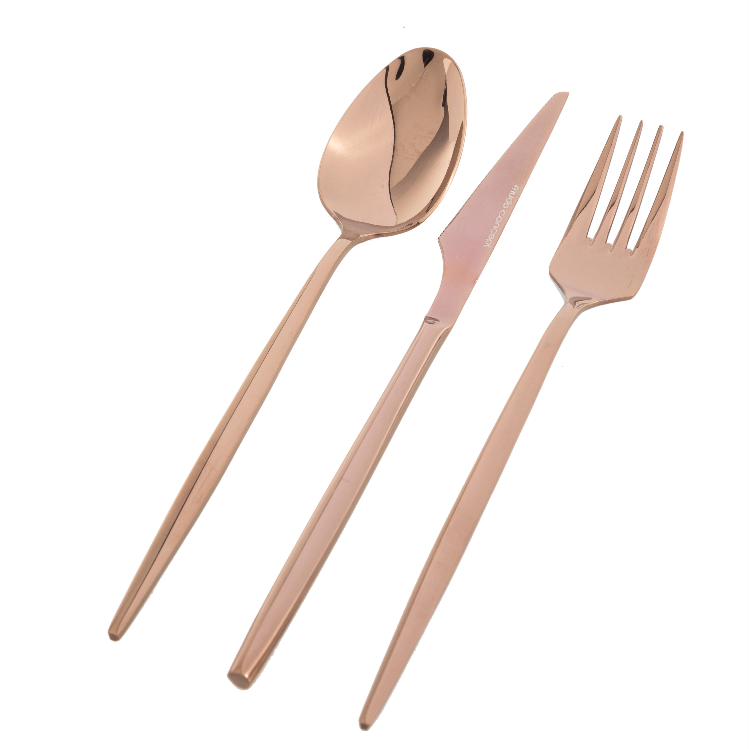 GRAND 18 PARÇA YEMEK ÇATAL KAŞIK BIÇAK TAKIMI - BAKIR