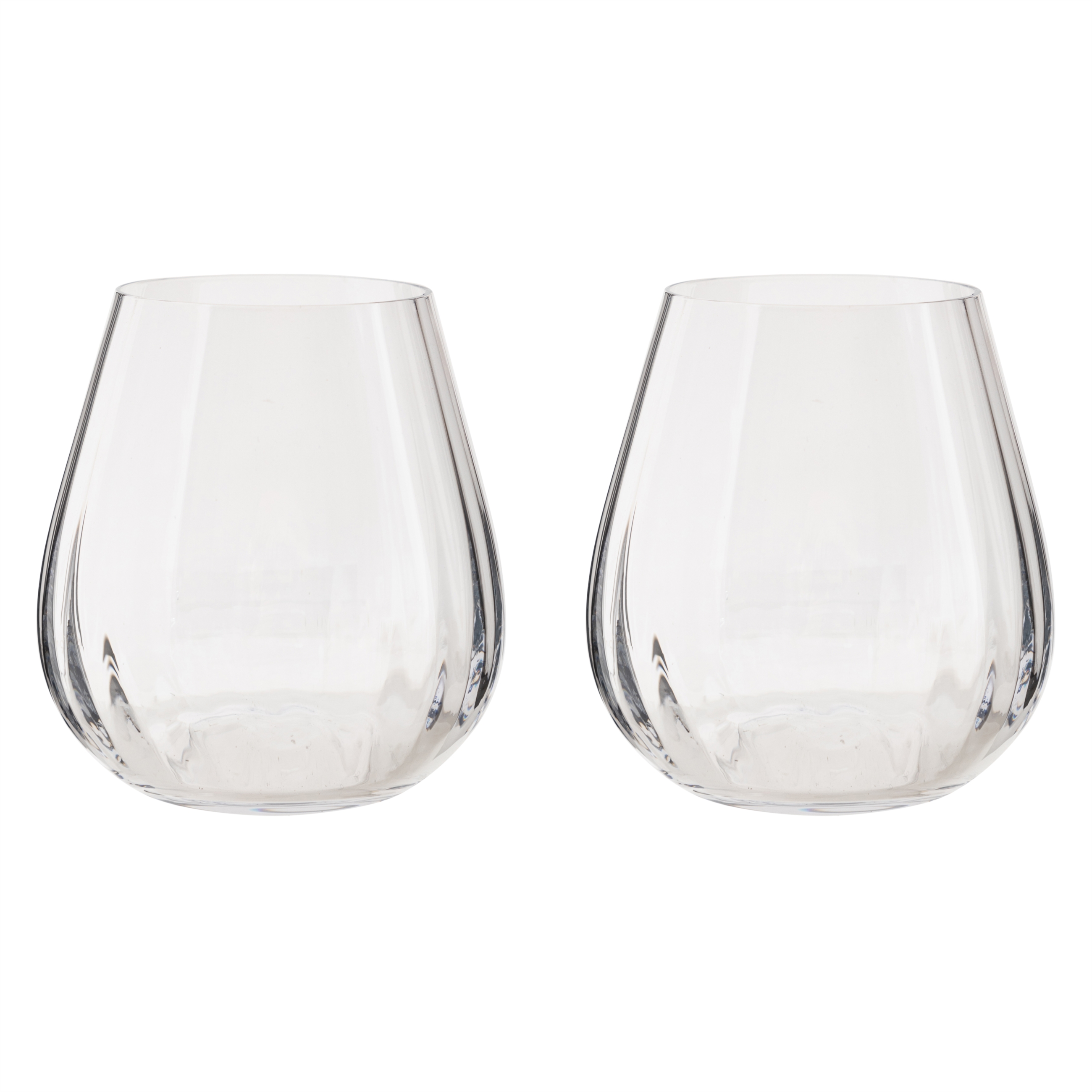 CRYSTALLINE OPTIC MEŞRUBAT BARDAĞI 380 ML 2'Lİ