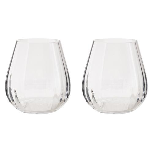  CRYSTALLINE OPTIC MEŞRUBAT BARDAĞI 380 ML 2'Lİ