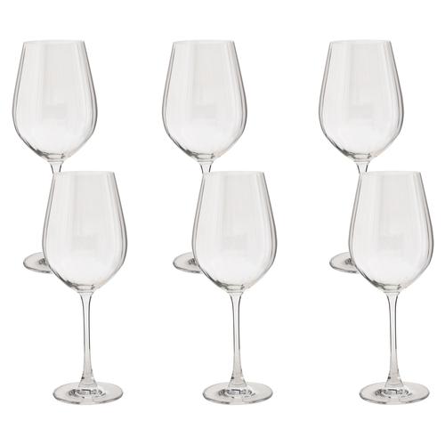  CRYSTALLINE OPTIC KADEH 6'LI SET 650 ML