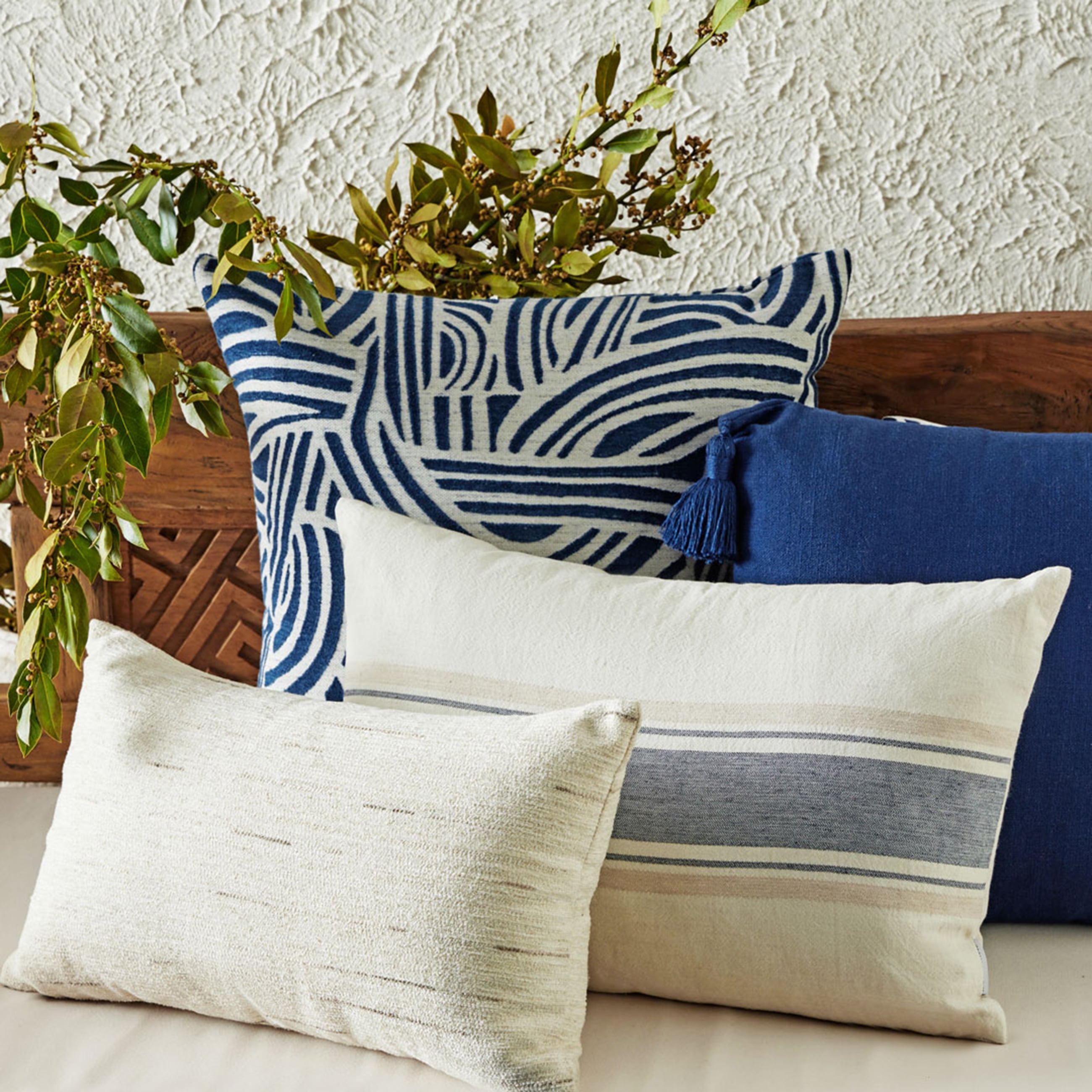 ALBA WAVE KIRLENT  LACİVERT 50X50