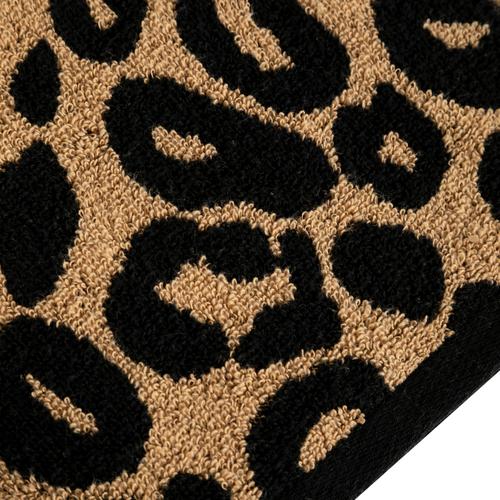  BENEDICT LEOPAR YÜZ HAVLUSU BEJ 50X80