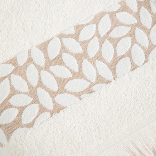  LUCA LEAF JAKARLI YÜZ HAVLUSU 50X80