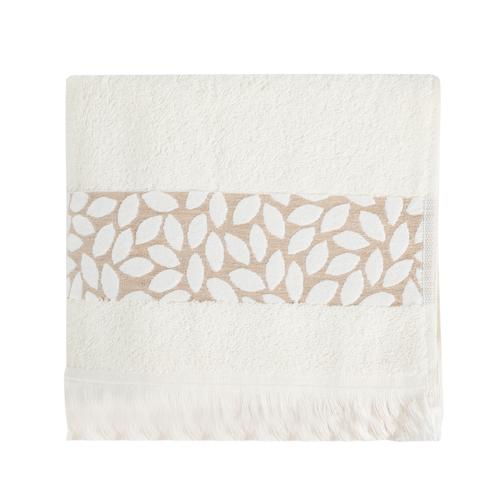  LUCA LEAF JAKARLI YÜZ HAVLUSU 50X80