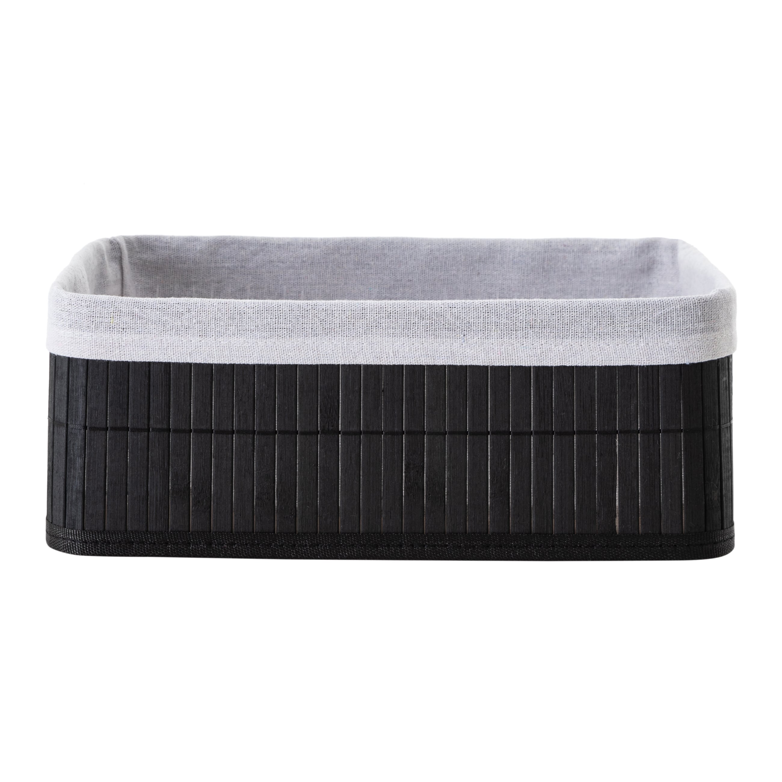 SUHO BAMBU DÜZENLEYİCİ SİYAH 33X23X12