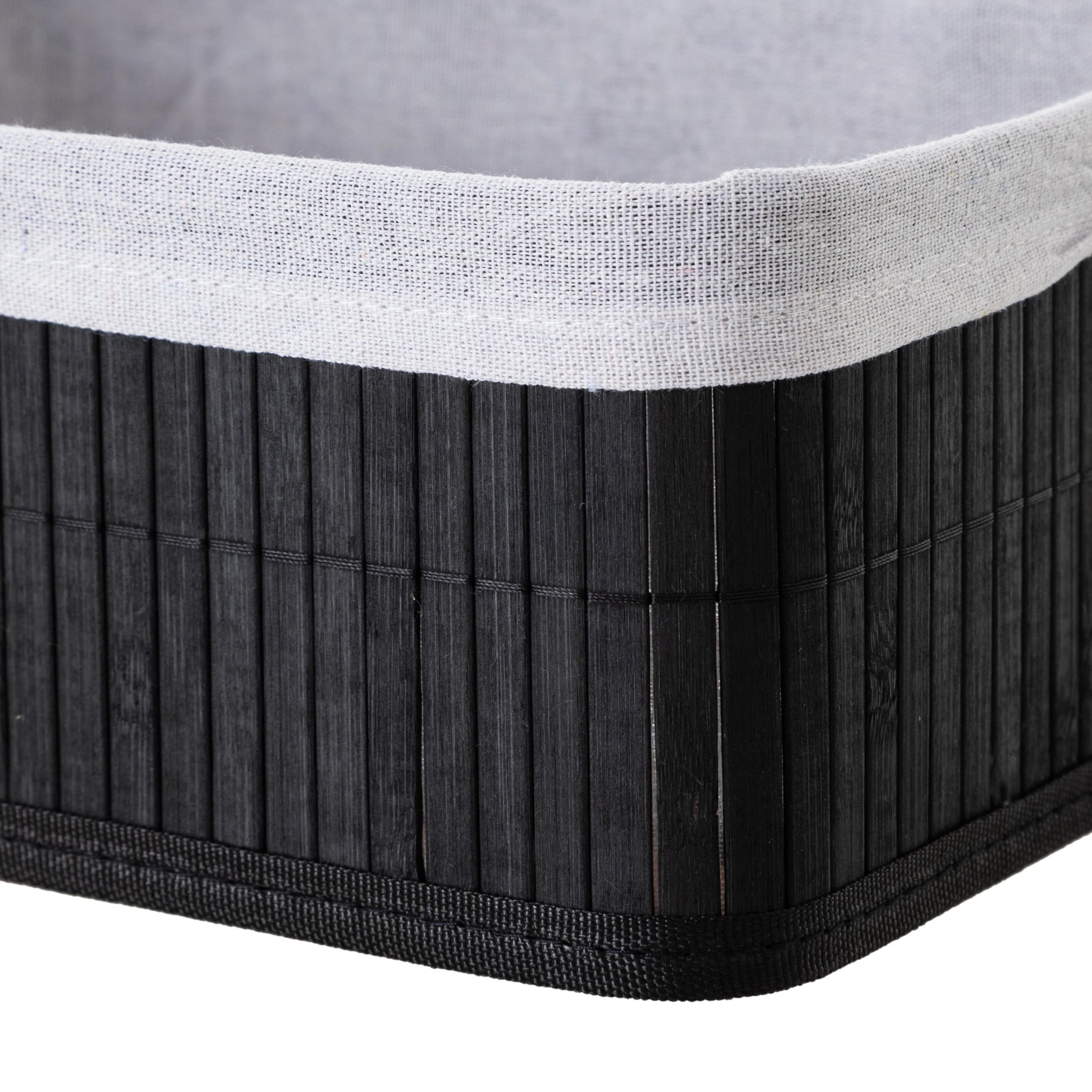 SUHO BAMBU DÜZENLEYİCİ SİYAH 33X23X12