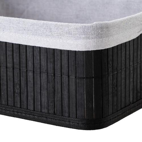  SUHO BAMBU DÜZENLEYİCİ SİYAH 33X23X12