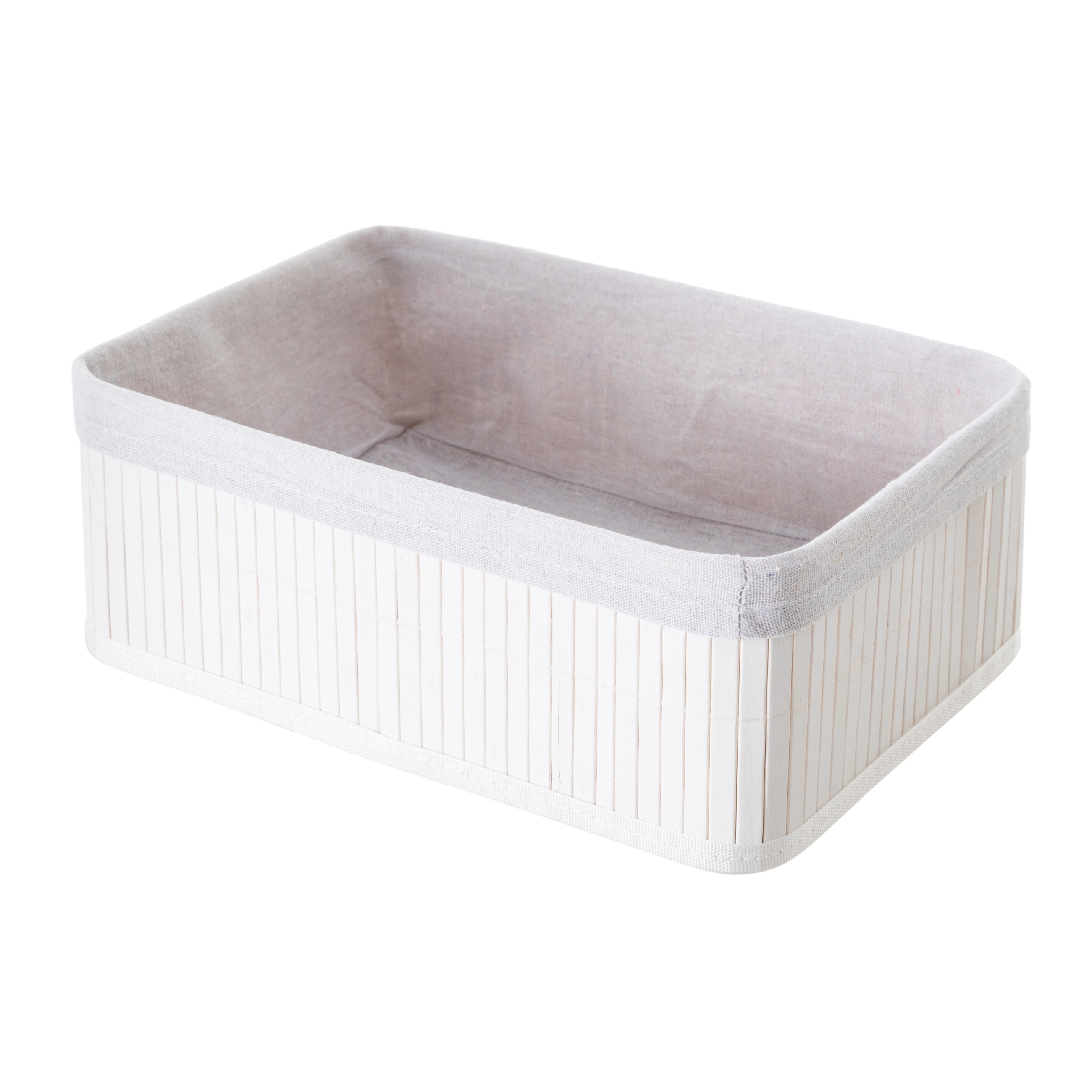 SUHO BAMBU DÜZENLEYİCİ BEYAZ 33X23X12
