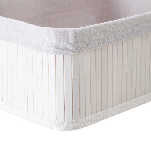  SUHO BAMBU DÜZENLEYİCİ BEYAZ 33X23X12