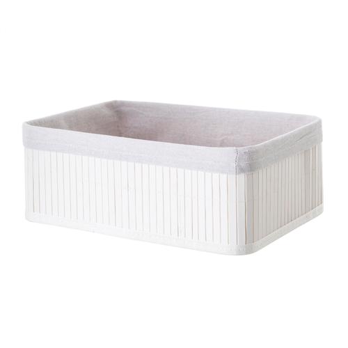  SUHO BAMBU DÜZENLEYİCİ BEYAZ 33X23X12
