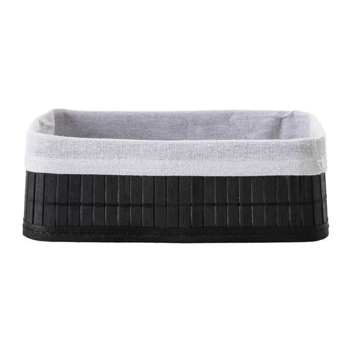  SUHO BAMBU DÜZENLEYİCİ SİYAH 25X15X8