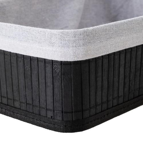  SUHO BAMBU DÜZENLEYİCİ SİYAH 29X19X10