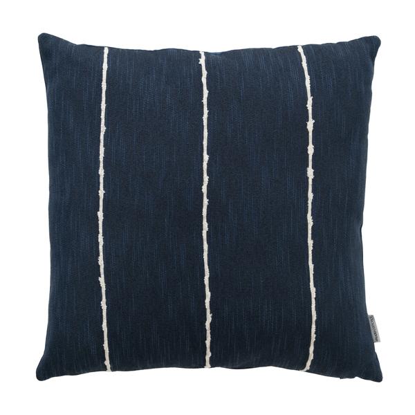 Mudo Home Alice Çizgili Kirlent Lacivert 50X50