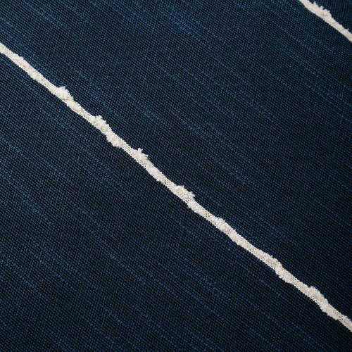 ALICE ÇİZGİLİ KIRLENT LACİVERT 50X50