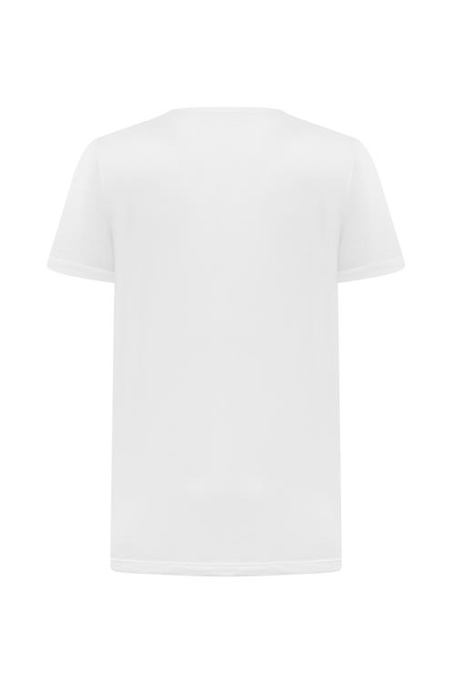  BİSİKLET YAKA KISA KOLLU T-SHIRT