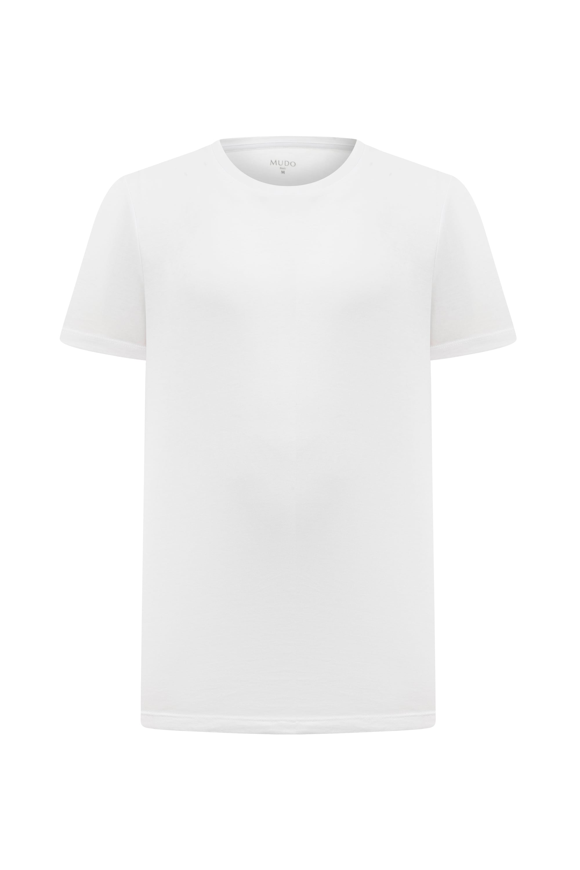 BİSİKLET YAKA KISA KOLLU T-SHIRT