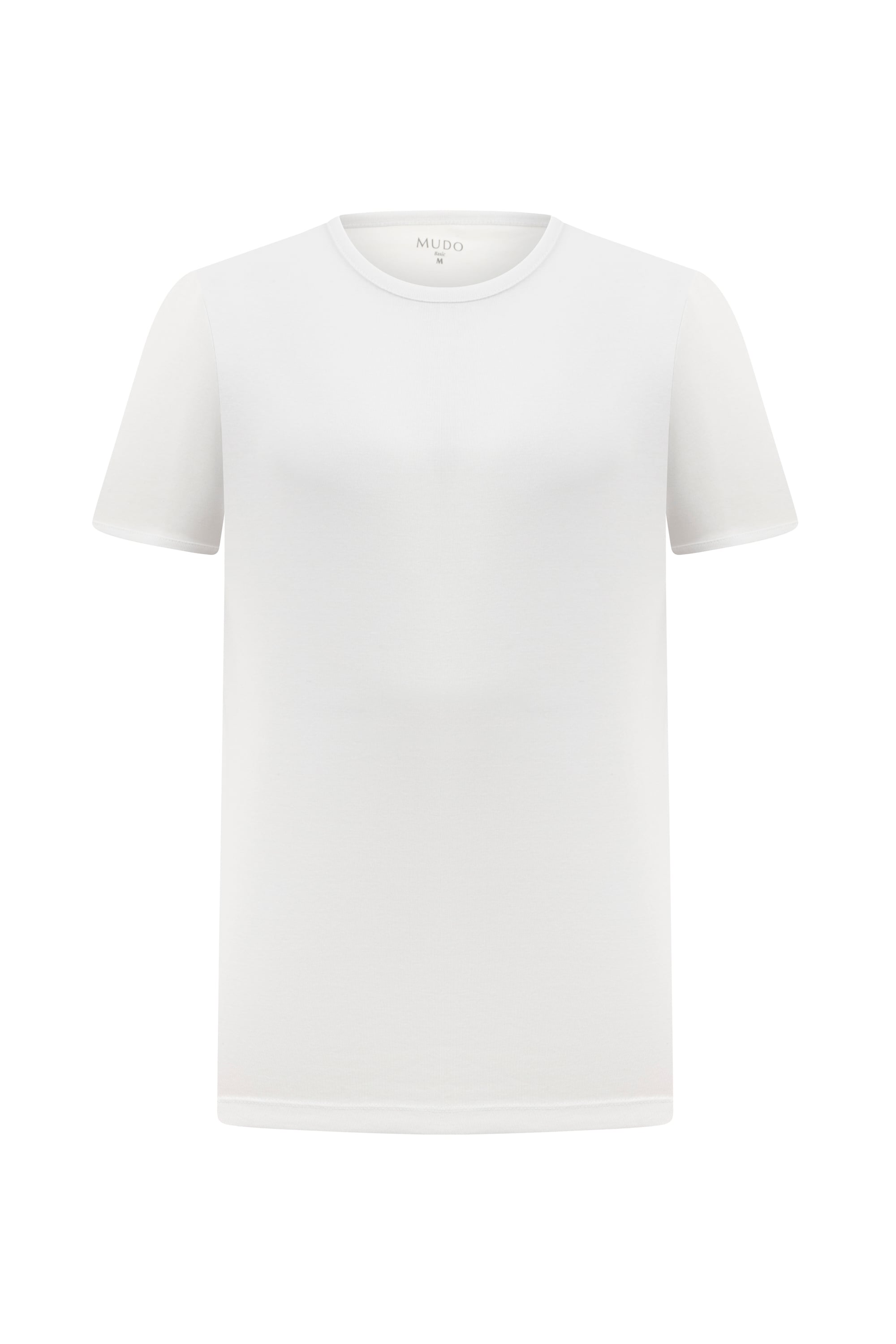 BİSİKLET YAKA KISA KOLLU T-SHIRT