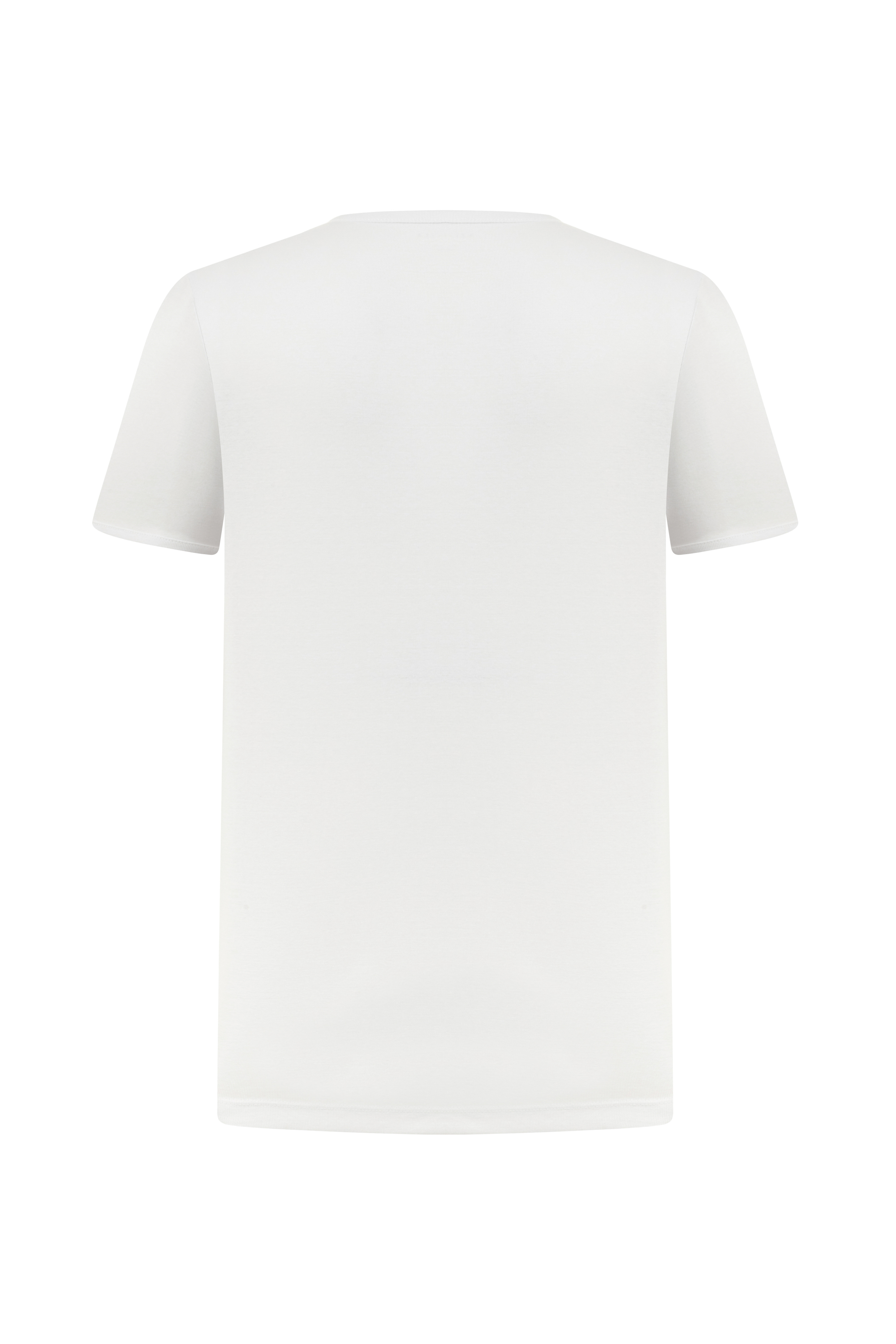 BİSİKLET YAKA KISA KOLLU T-SHIRT