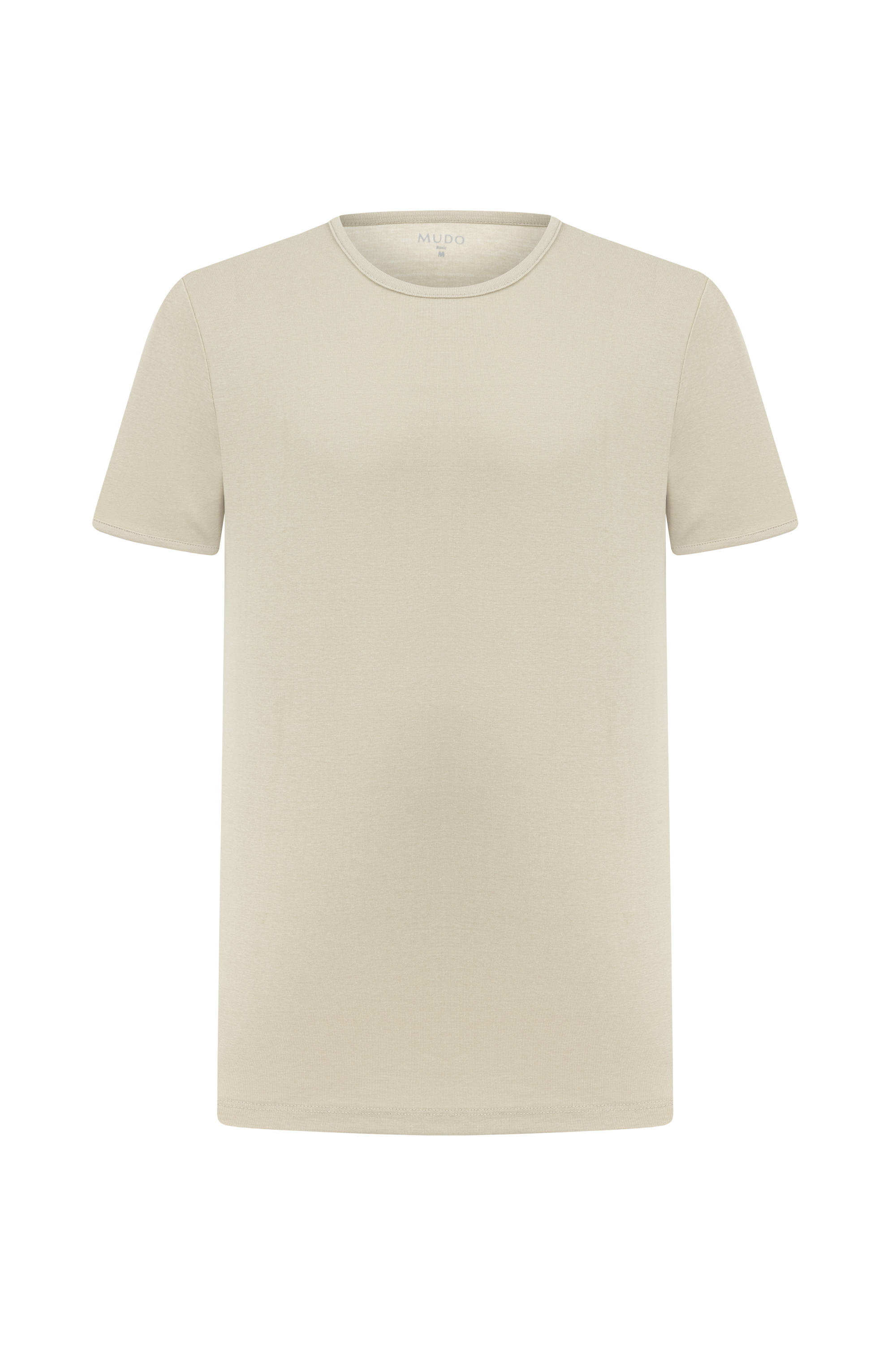 BİSİKLET YAKA KISA KOLLU T-SHIRT